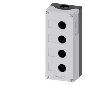 Caja Vacía para 4 Accionamientos, 3SB38040AAA / 3SU1804-0AA00-0AB1