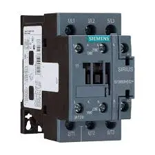 Contactor Gris de 65A, 3RT2037-1AN20, Bobina 220VAC, 1NA+1NC, Tamaño S2, 30KW