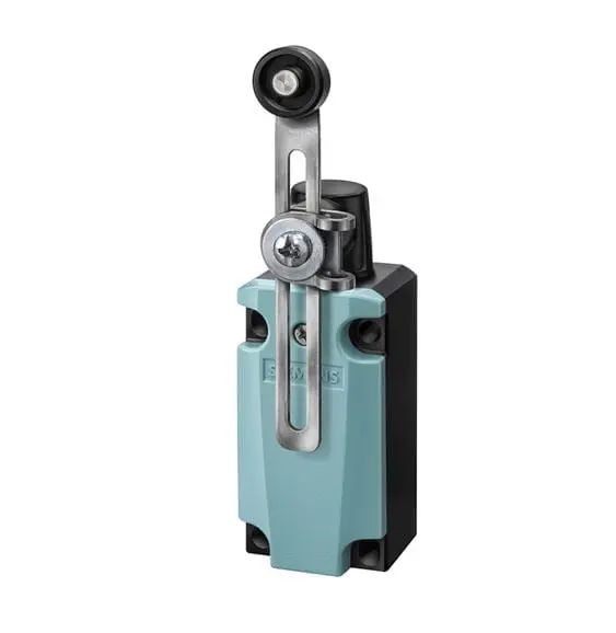Fin de Carrera Tipo Palanca con Rodillo de Longitud Ajustable, IP67, 40mm, 1NA+1NC, 3SE5112-0CH50