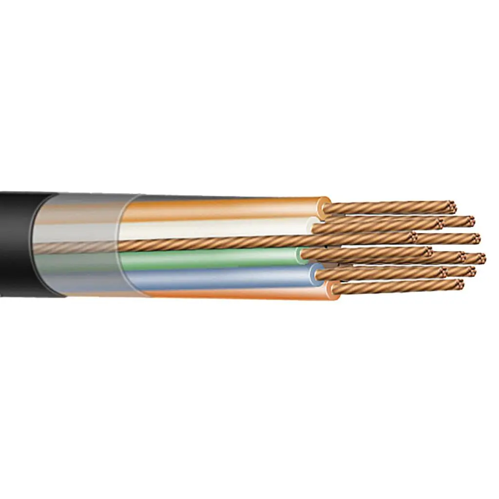 [CA0635] Cable de Control 12x16 AWG (Incluye Tierra V/A), Numerado, 1000V, VV-K