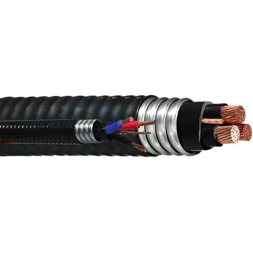 Cable de Control Armado Tipo MC, TECK 90, 3x10 AWG, 1KV/XLPE/PVC, C5761