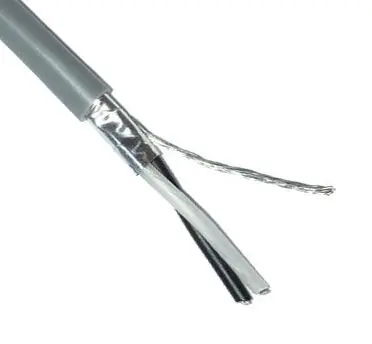 Cable de Instrumentación Apantallado 2x18 AWG, 500V, VC4V-K