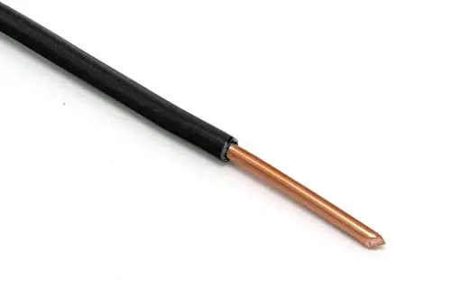 Cable Sólido #10 AWG Negro