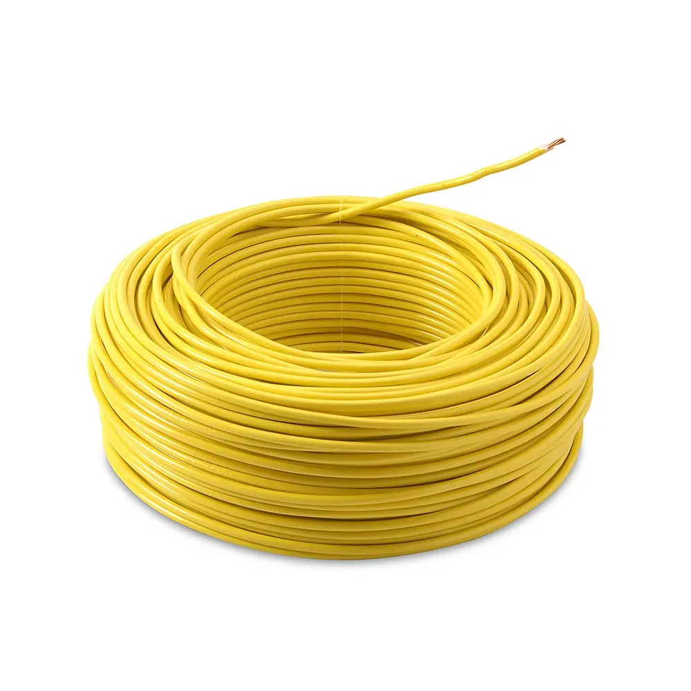 Cable Sólido #14 AWG Amarillo