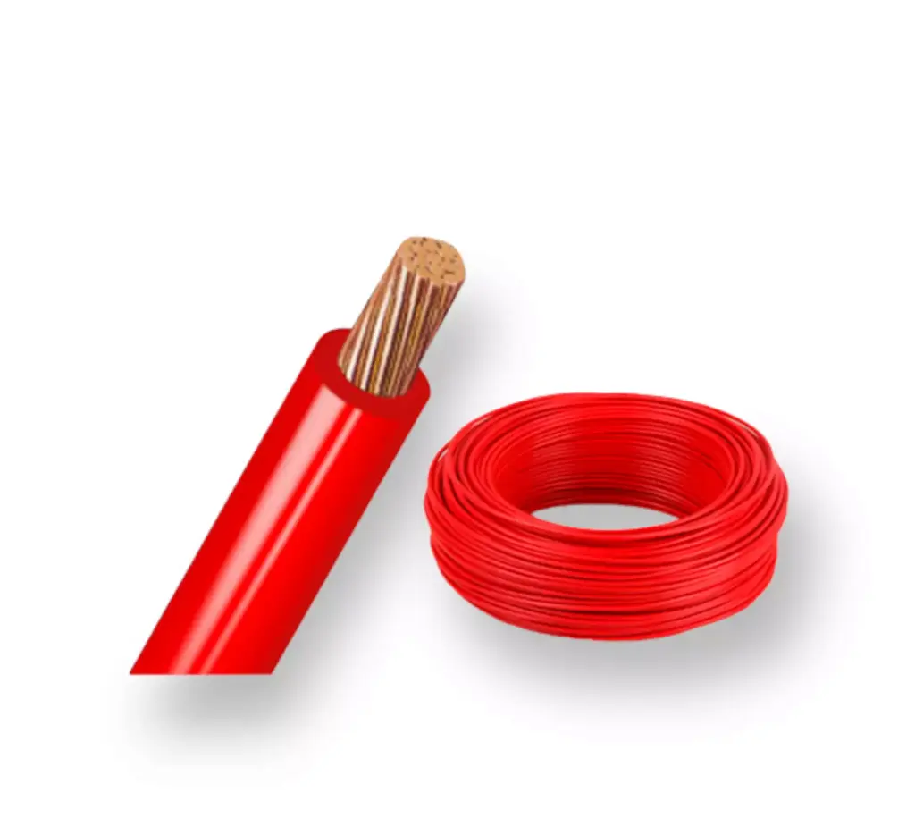 Cable THHN 10 AWG Unilay Varios Hilos Rojo