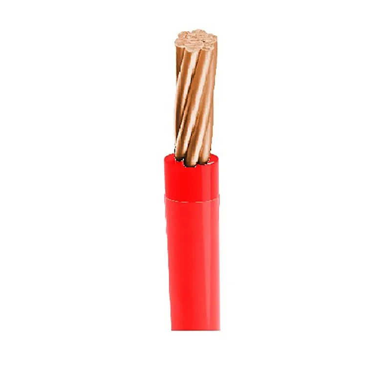 Cable THHN-TW #6 AWG 7 Hilos Rojo