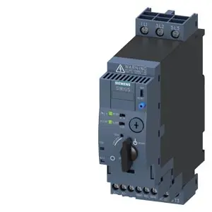 3RA6120-1CB32 SIRIUS COMPACT LOAD FEEDER DOL                   STARTER 690 V 24 V AC/DC 50...60 HZ 1...4 A IP20  CONNECTION MAIN CIRCUIT: SCREW TERMINAL  CONNECTION AUXILIARY CIRCUIT: SCREW TERMINAL SIEMENS
