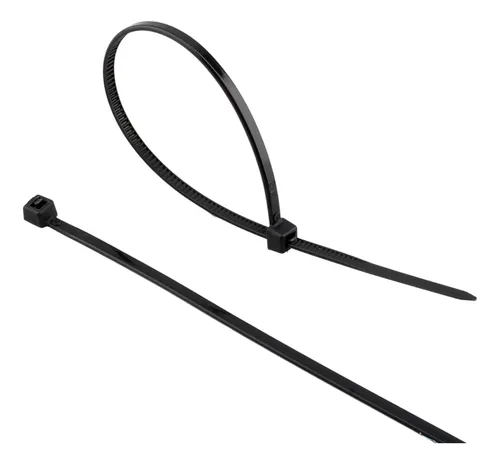 Amarre Plástico Negro de 40 cm