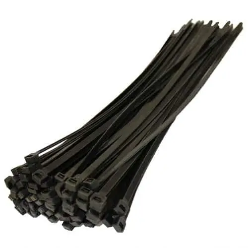Amarre Plástico Negro de 35 cm x 7.2 mm con Protección UV