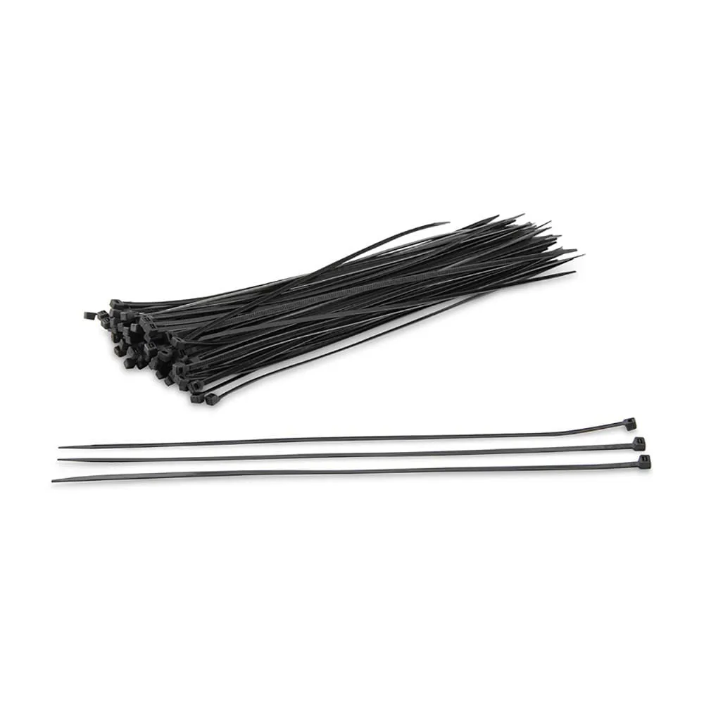 Amarre Plástico Negro de 20 cm