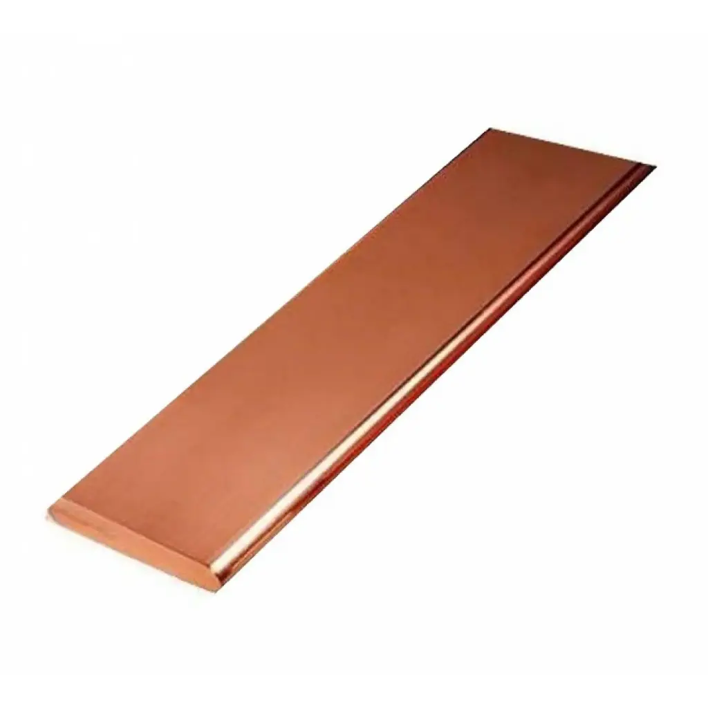 Barra de Cobre de 1/4" x 1 1/4", 450A (por Metro)