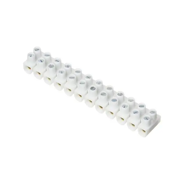 Bornera Flexible de 12 Puntos, 5A, 18AWG
