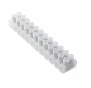 Bornera Flexible de 12 Polos, 15A, 14-16 AWG