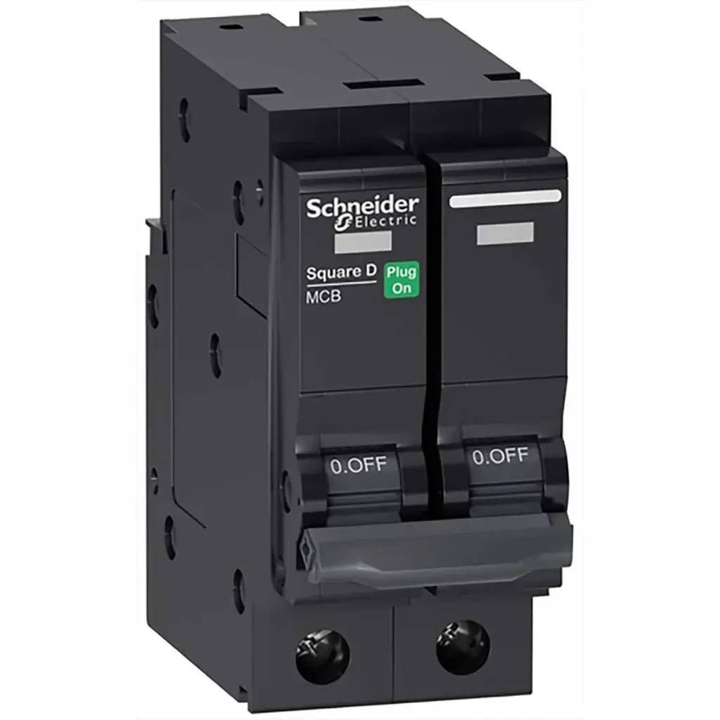 Breaker Enchufable Square D de 2 Polos, 40A