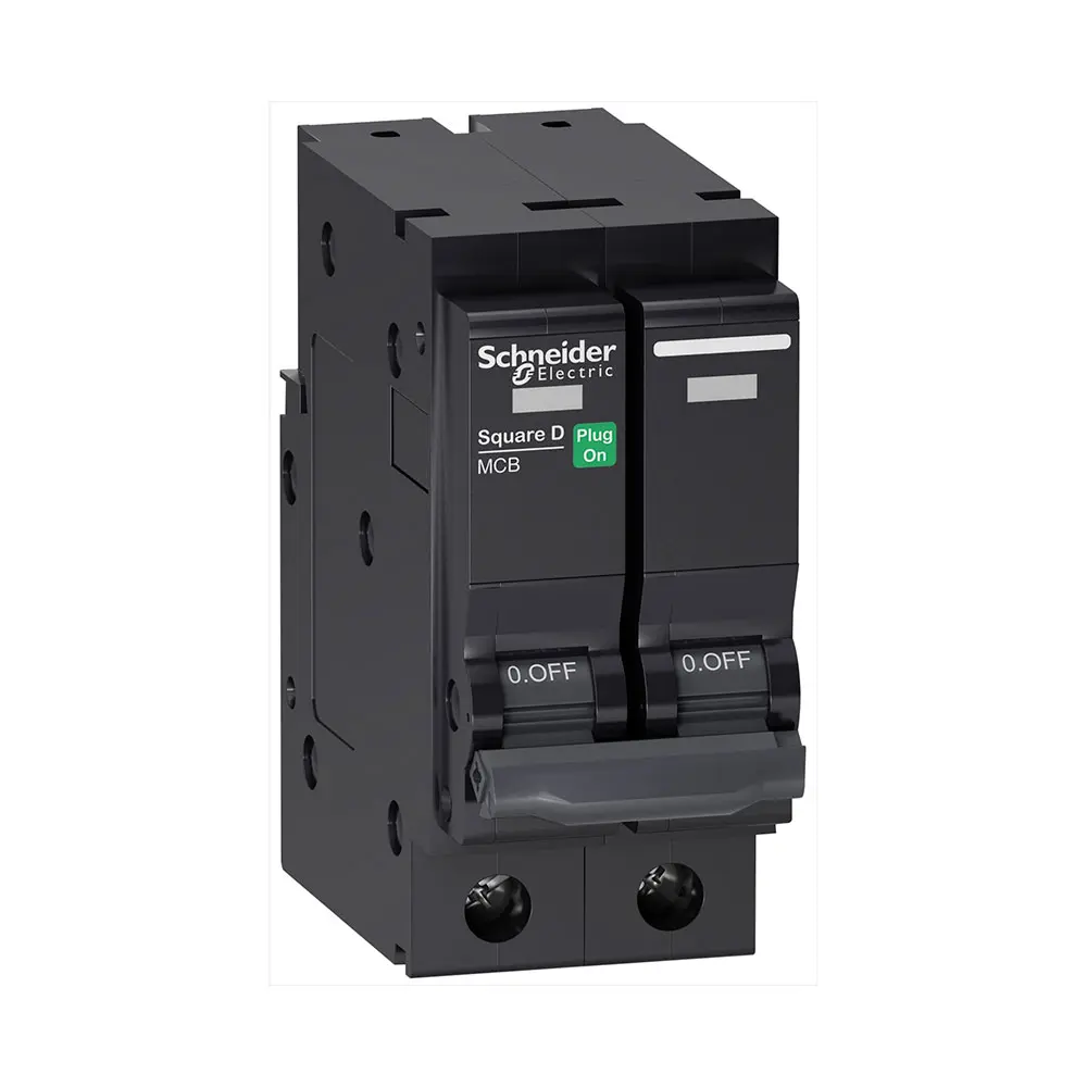 Breaker Enchufable Square D de 2 Polos, 63A
