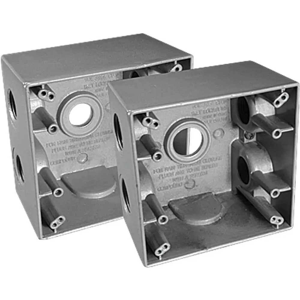 Caja para Intemperie FS Cuadrada de 4x4 1/2"