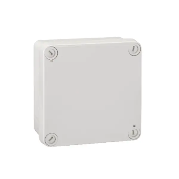 Caja Plástica de Paso de 10x10x5 mm (Caja 4x4)