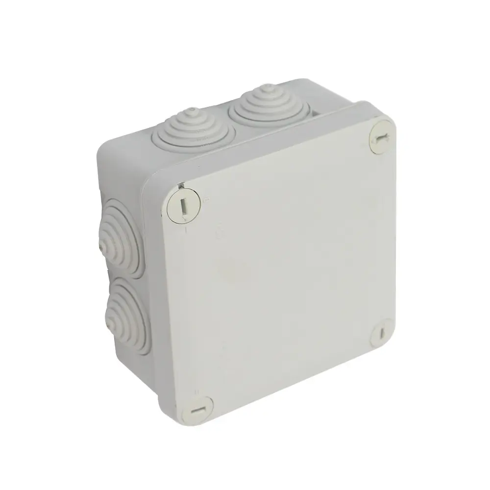 Caja Plástica JSL con Cono de 100x100x55 mm