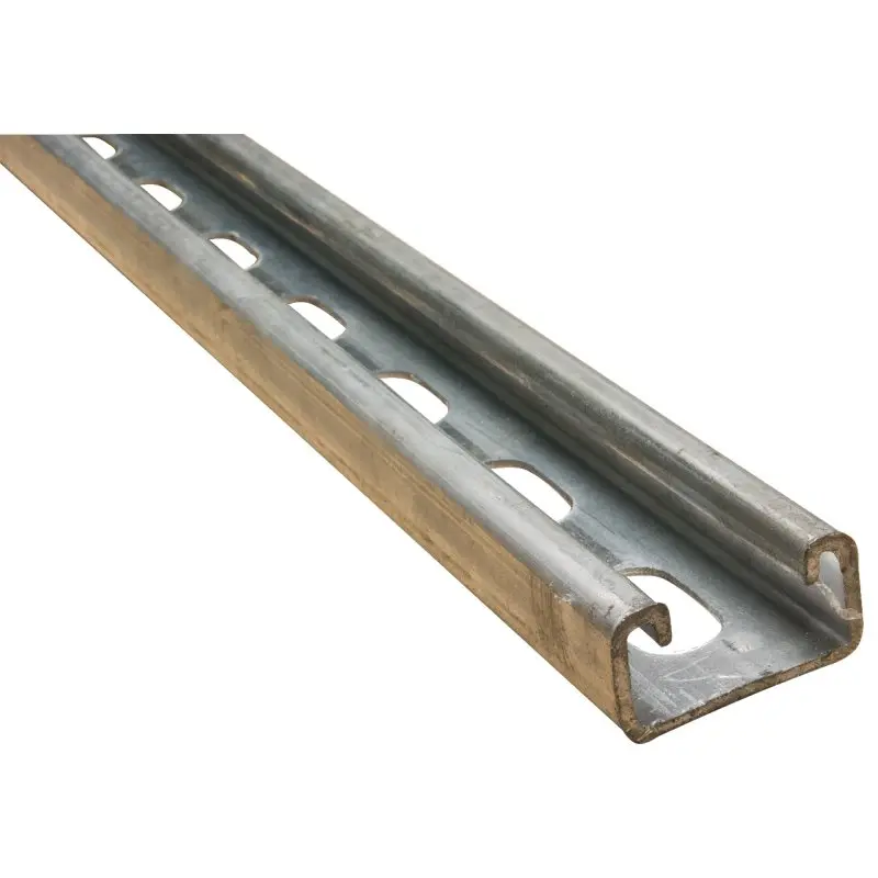 Canal Galvanizado de 40x40x3 mts Troquelado