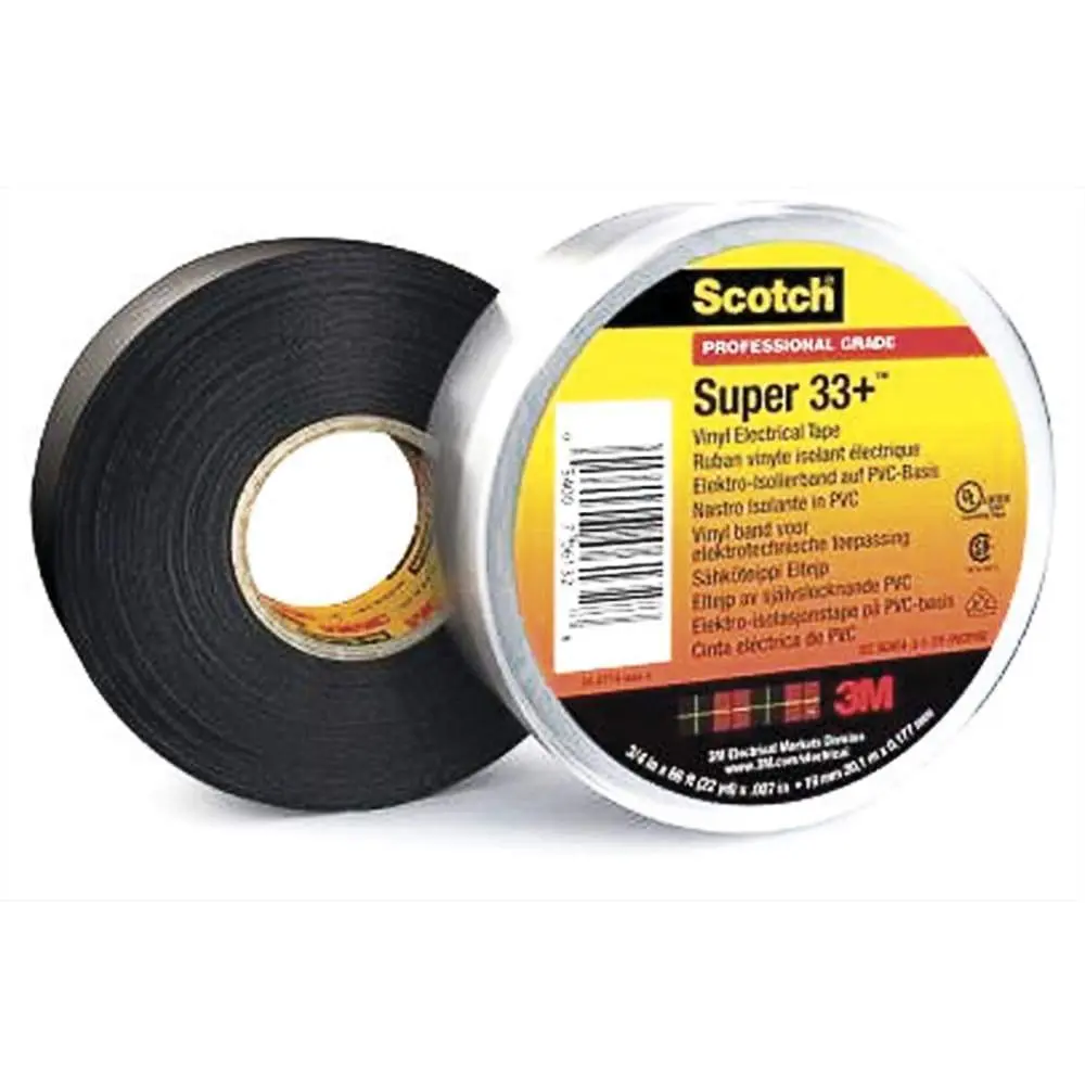Cinta Aislante 3M Super 33+ de 3/4"