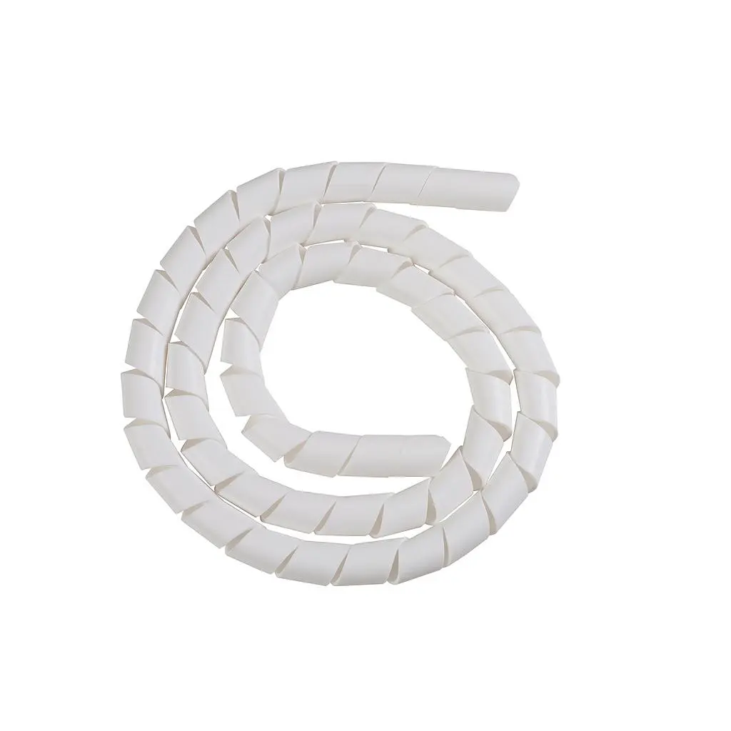 Cinta Espiral de 12mm, 1/2" (10 mts), Blanca
