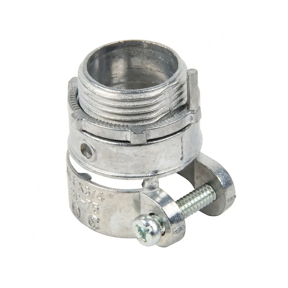 Conector BX Recto sin PVC de 3/4"