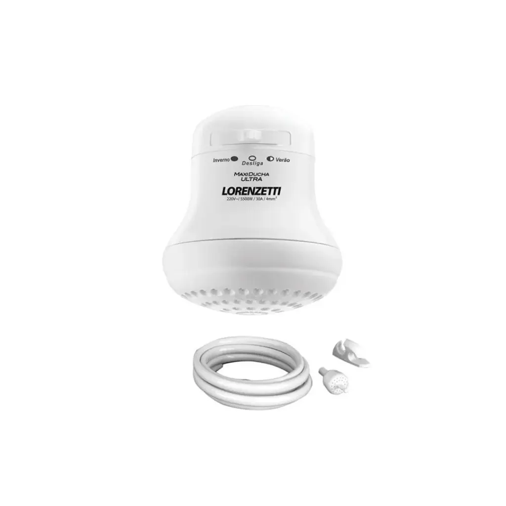 Ducha Eléctrica Maxi Ducha Ultra con Manguera, Lorenzetti, 110V