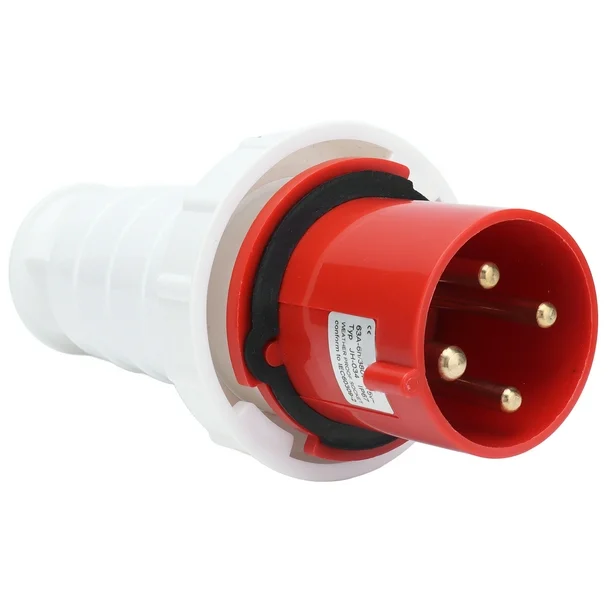 Enchufe-Clavija Industrial de 3P+T, 63A, 440V, 55528