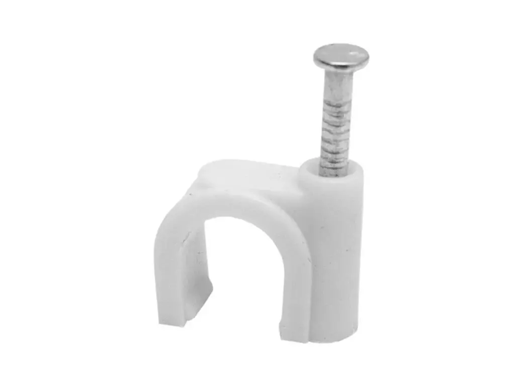 Grapa Plástica Roja de 10 mm