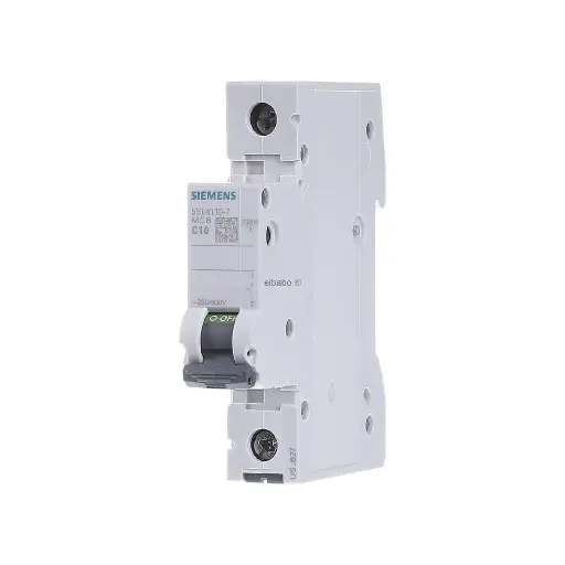 [AT0185] Breaker para Riel DIN de 1 Polo, 6A, 10KA, 5SL4106-7RC