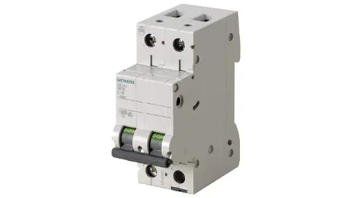 [AT0230] Breaker para Riel DIN de 2 Polos, 63A, 10KA, 5SL4263-7RC
