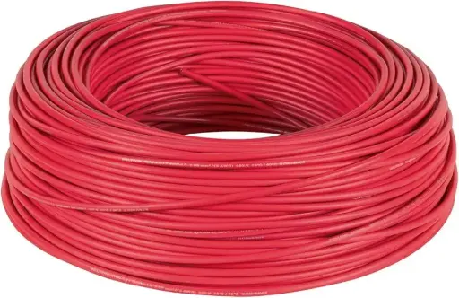 [CA0940] Cable THHN 14 AWG Unilay Varios Hilos (Rojo)