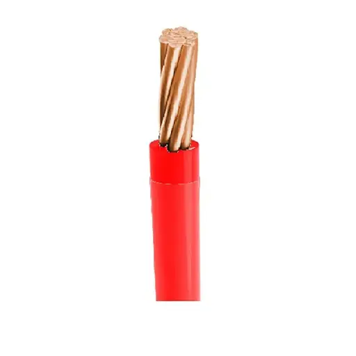 [CA1015] Cable THHN-TW #6 AWG 7 Hilos Rojo