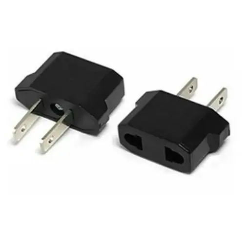 [AC0190] Adaptador de Enchufe Redondo a Plano, 10A, 250V