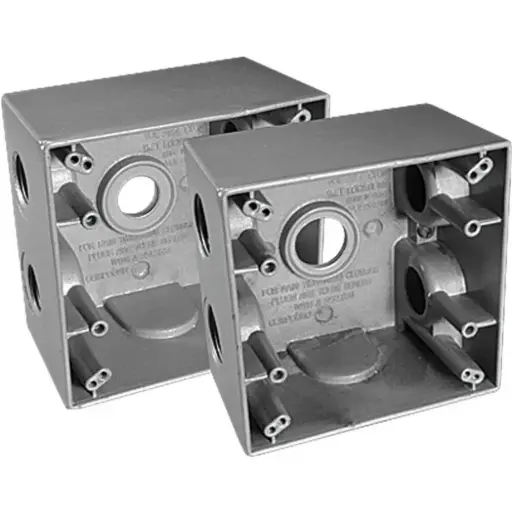 [AC0635] Caja para Intemperie FS Cuadrada de 4x4 1/2"