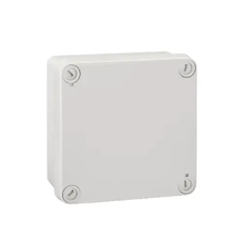 [AC0650] Caja Plástica de Paso de 10x10x5 mm (Caja 4x4)