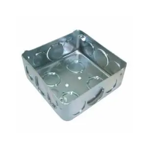 [AC0685] Cajetín Metálico Cuadrado de 10x10 mm Profundo