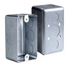 [AC0705] Cajetín Rectangular Profundo Metálico