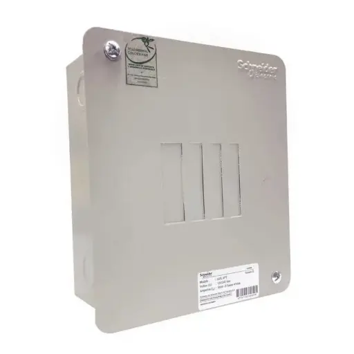 [AC0835] Centro de Carga Monofásico QOL4F, 4 Puntos, Pequeño