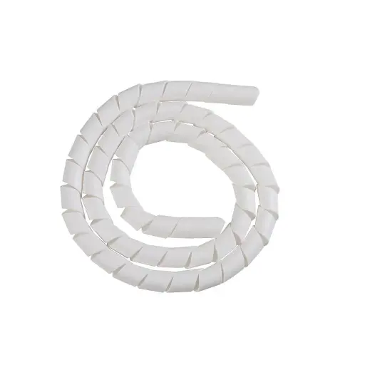 [AC0910] Cinta Espiral de 12mm, 1/2" (10 mts), Blanca