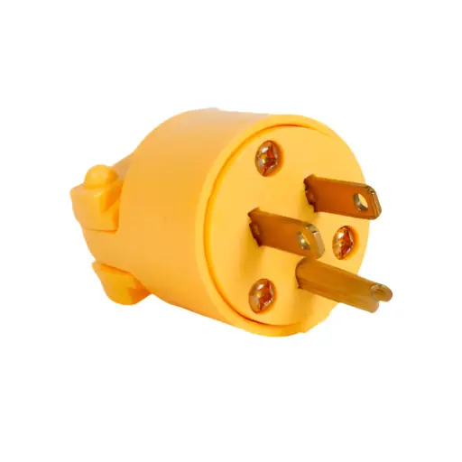 [AC1065] Enchufe Polarizado Vinyl de 3 Polos, 15A, 110V, Cooper